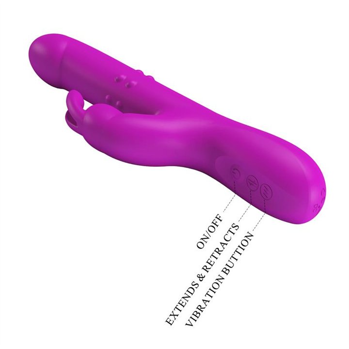 Reese Vibe with Internal Beads and Thrusting USB - BI-014902 - Teknashop Ltd