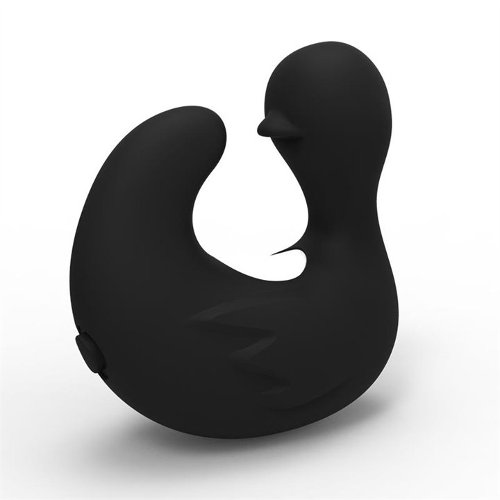 Swamson Stimulator Duckling Thimble USB Silicone Black - LTB-175 - Teknashop Ltd