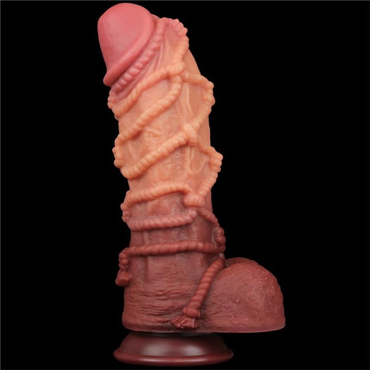 Dildo Dual Layer King Size Nature 10.5 - LO-LV411073 - Teknashop Ltd
