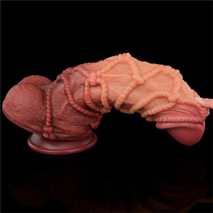 Dildo Dual Layer King Size Nature 10.5 - LO-LV411073 - Teknashop Ltd