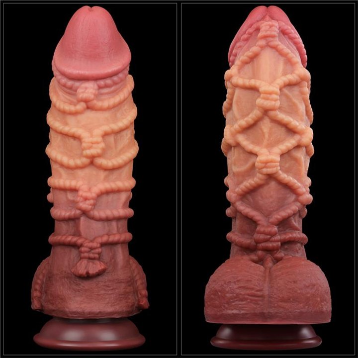 Dildo Dual Layer King Size Nature 10.5 - LO-LV411073 - Teknashop Ltd