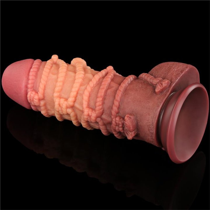 Dildo Dual Layer King Size Nature 9.5 - LO-LV411072 - Teknashop Ltd