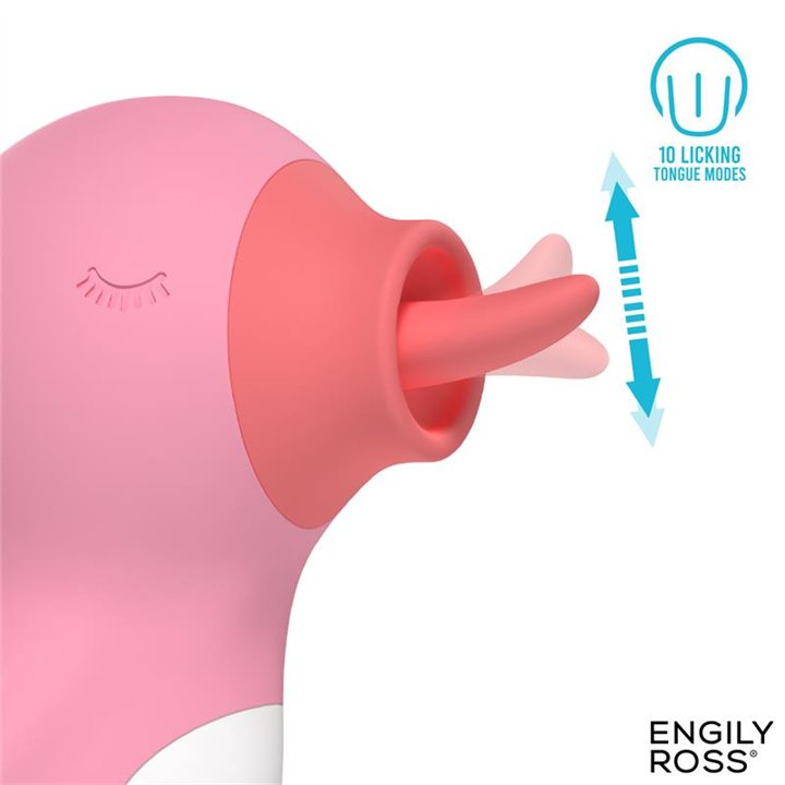 Quacky Massager with Licking Tongue - ER00162 - Teknashop Ltd