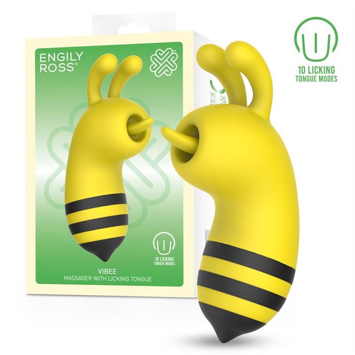 Vibee Massager with Licking Tongue - ER00161 - Teknashop Ltd