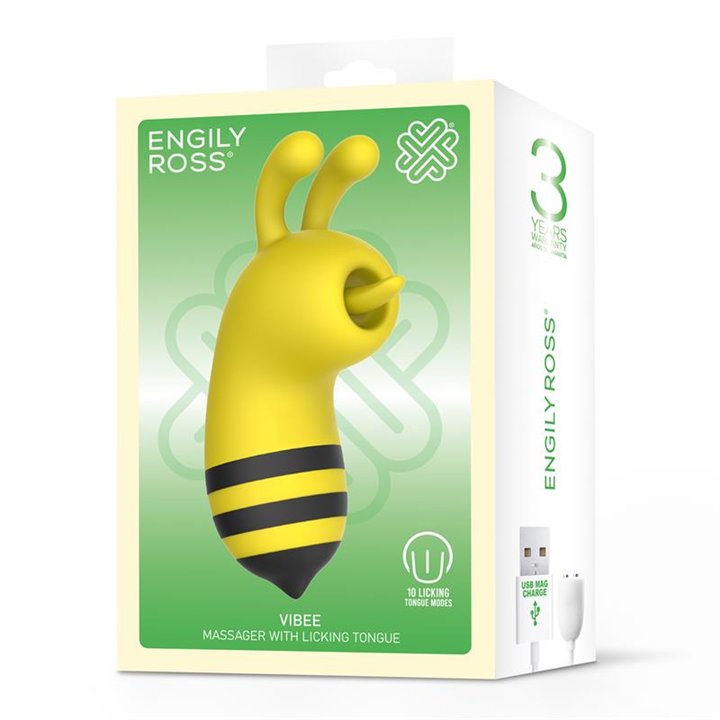 Vibee Massager with Licking Tongue - ER00161 - Teknashop Ltd