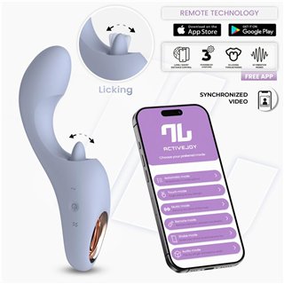 Licky Licking Tongue Vibrator with App - IN-211 - Teknashop Ltd