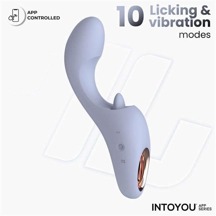 Licky Licking Tongue Vibrator with App - IN-211 - Teknashop Ltd