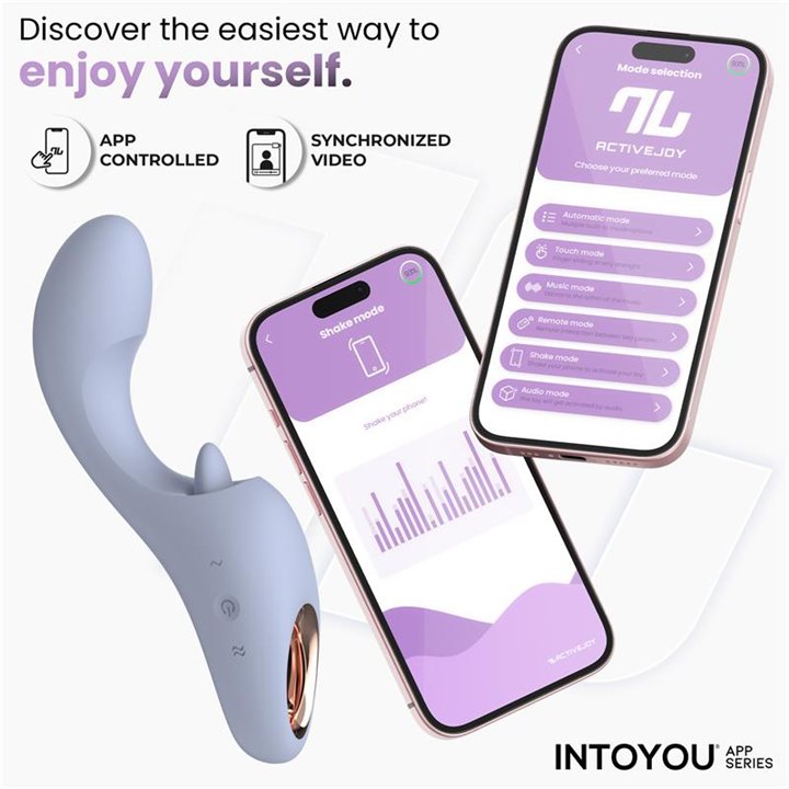 Licky Licking Tongue Vibrator with App - IN-211 - Teknashop Ltd