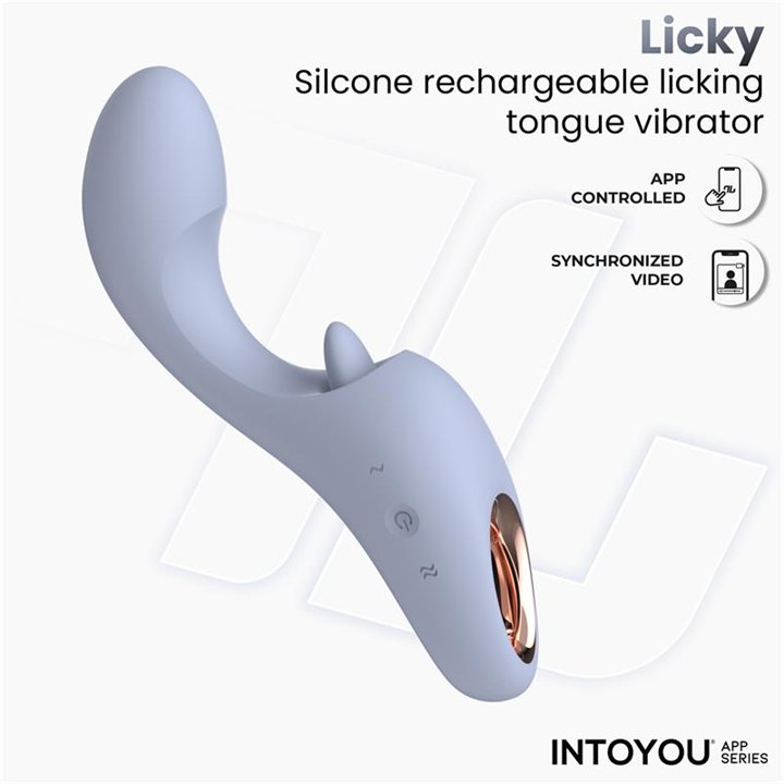 Licky Licking Tongue Vibrator with App - IN-211 - Teknashop Ltd