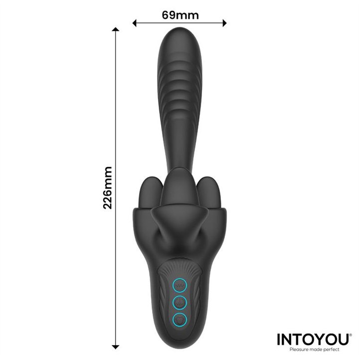 Triton Triple Licking Tongue Vibrator - U-218 - Teknashop Ltd