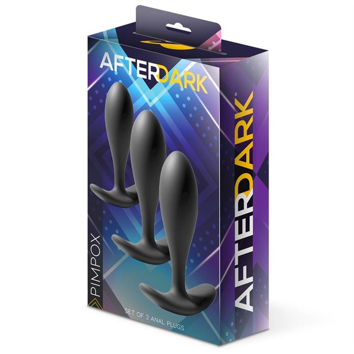 Pimpox Set of 3 Anal Plugs - AD-154 - Teknashop Ltd
