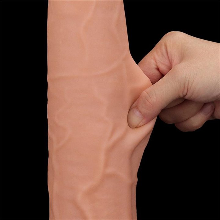 Dildo Dual Layer Sliding Skin 13.5 - LO-LV317053 - Teknashop Ltd