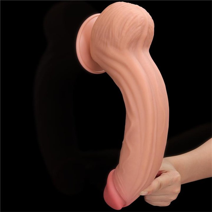 Dildo Dual Layer Sliding Skin 12 - LO-LV317052 - Teknashop Ltd
