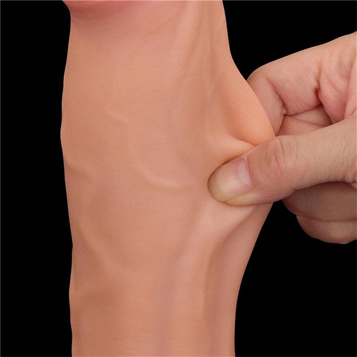Dildo Dual Layer Sliding Skin 11.5 - LO-LV317051 - Teknashop Ltd
