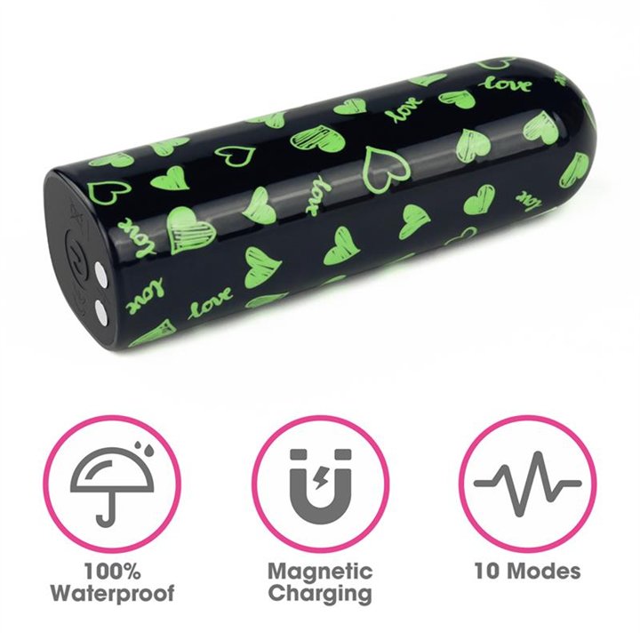 Vibrating Bullet Glow-in-the-dark - LO-LV230221 - Teknashop Ltd