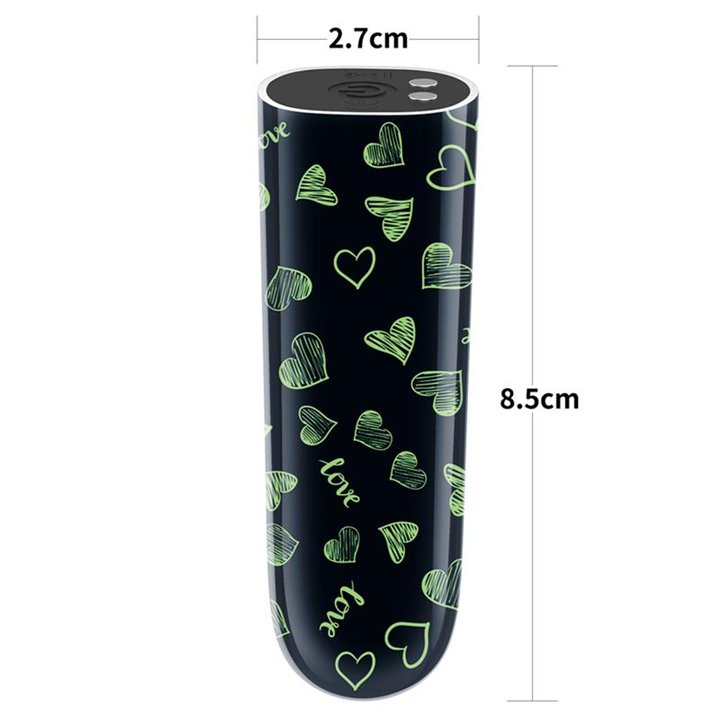 Vibrating Bullet Glow-in-the-dark - LO-LV230221 - Teknashop Ltd