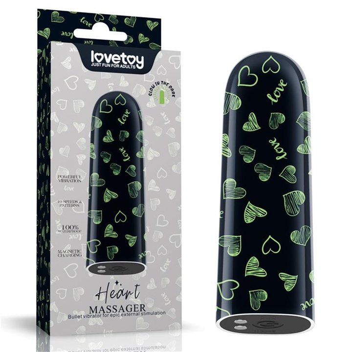 Vibrating Bullet Glow-in-the-dark - LO-LV230221 - Teknashop Ltd