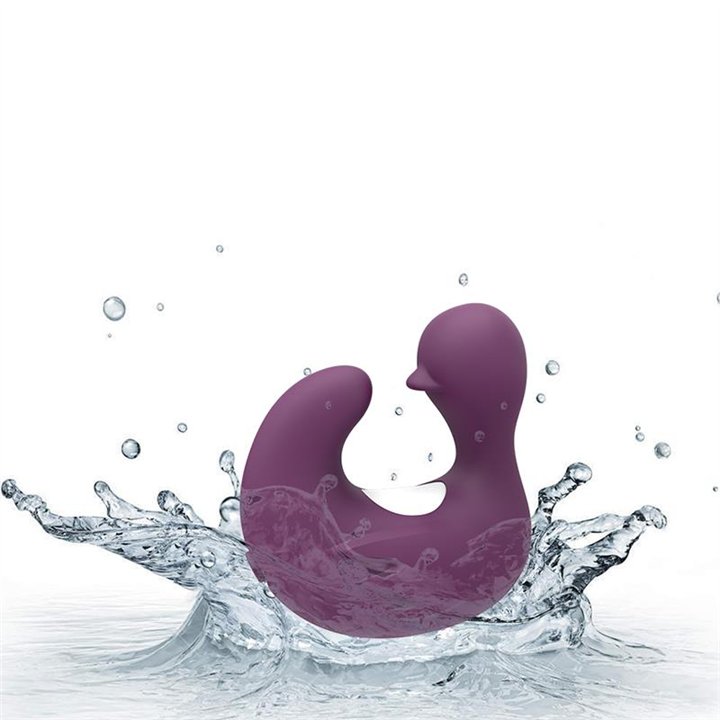 Swamson Stimulator Duckling Thimble USB Silicone Violet - LTB-177 - Teknashop Ltd
