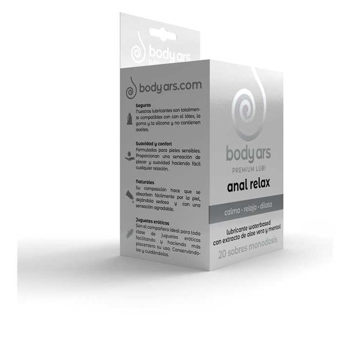 Single Dose Anal Relaxing Water Based Lubricant Gel 20 x 4 ml - GSR20 - Teknashop Ltd