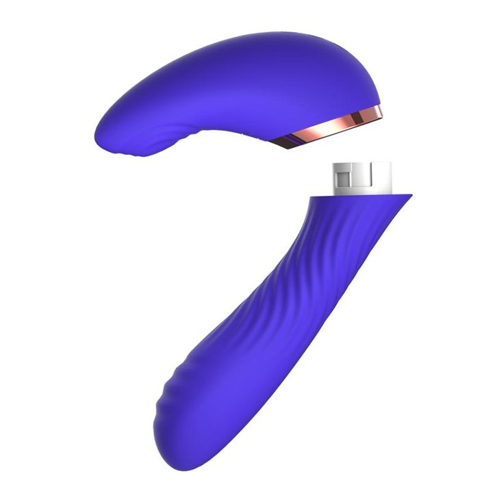 Rayden Detachable Rotating Beads Vibrator with Pulsation Two Positions - AC-190 - Teknashop Ltd