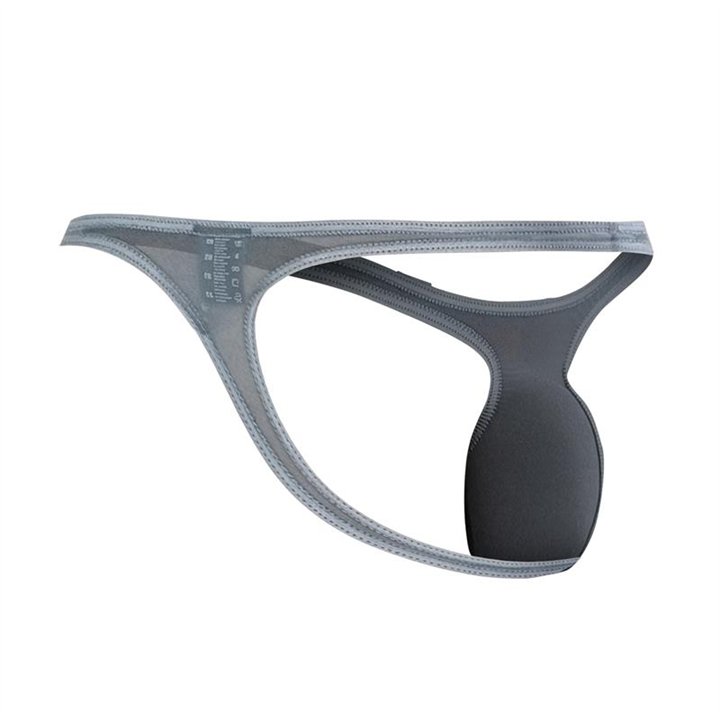 C4MSPXBUL03 Micro Thong Bulge Mesh Grey - 3701705106024 - Teknashop Ltd