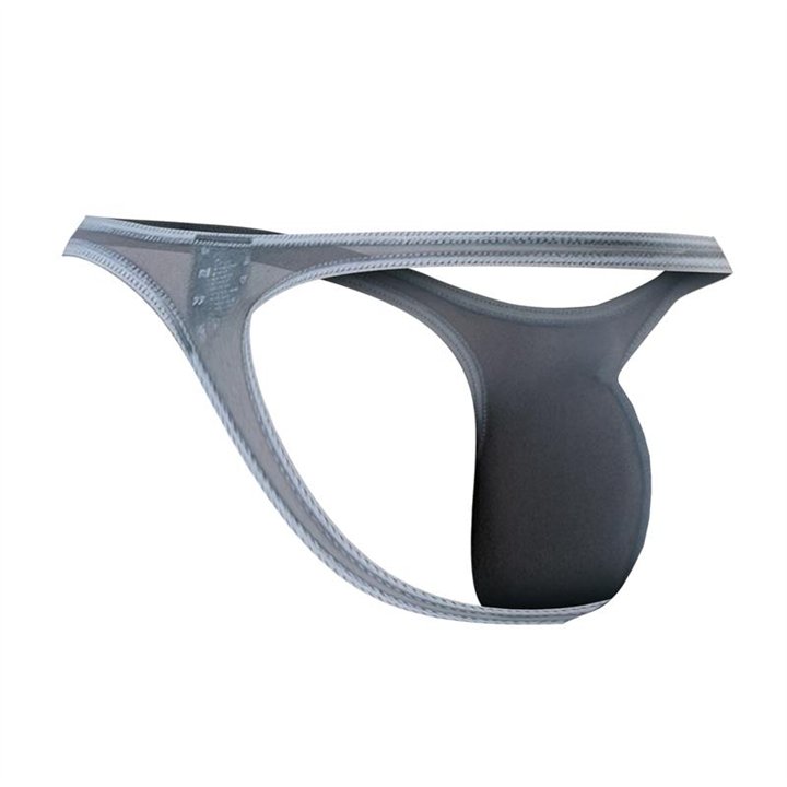 C4MSPXBUL04 Thong Bulge Plus Mesh Grey - 3701705105904 - Teknashop Ltd
