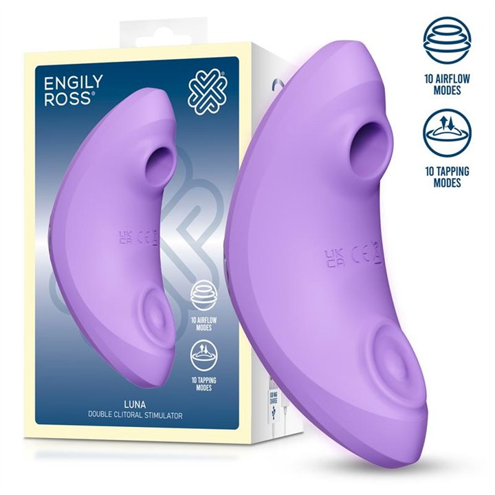 Luna Clitoral Stimulator with Suction and Pulsation - ER00215 - Teknashop Ltd