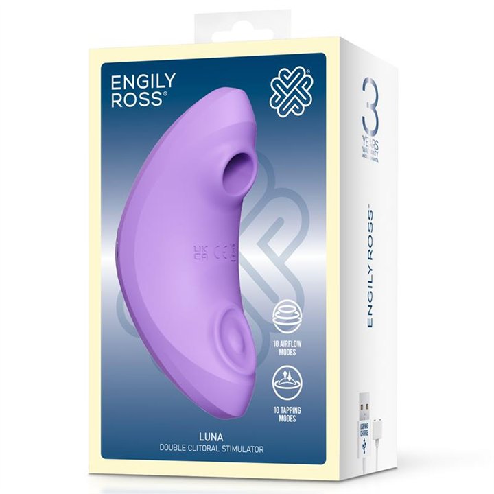 Luna Clitoral Stimulator with Suction and Pulsation - ER00215 - Teknashop Ltd