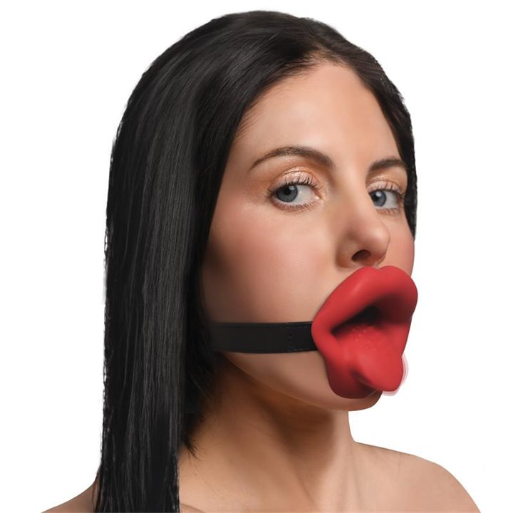 Sissy Mouth Gag with Vibration - 848518057525 - Teknashop Ltd