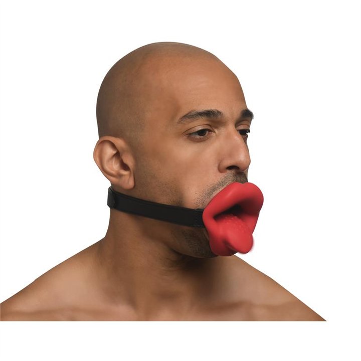 Sissy Mouth Gag with Vibration - 848518057525 - Teknashop Ltd
