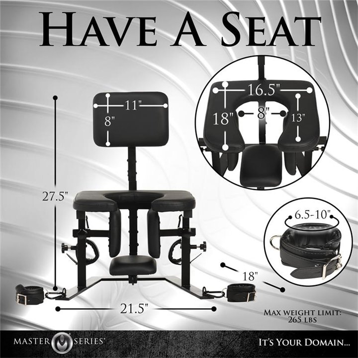Pleasure Throne Oral Sex Chair - 848518054647 - Teknashop Ltd