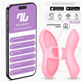 Laia Heated Finger Vibrator and App Pink - IN-130 - Teknashop Ltd