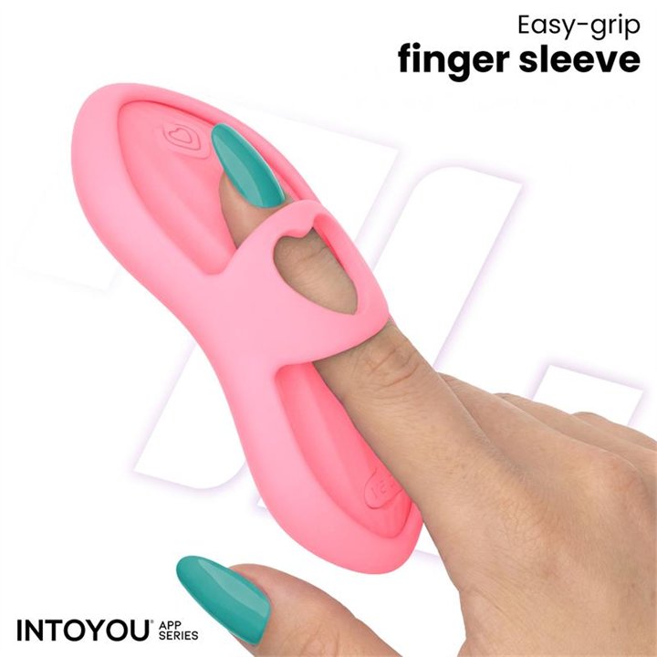 Laia Heated Finger Vibrator and App Pink - IN-130 - Teknashop Ltd