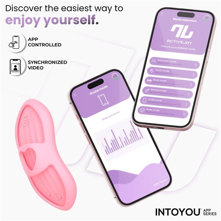 Laia Heated Finger Vibrator and App Pink - IN-130 - Teknashop Ltd