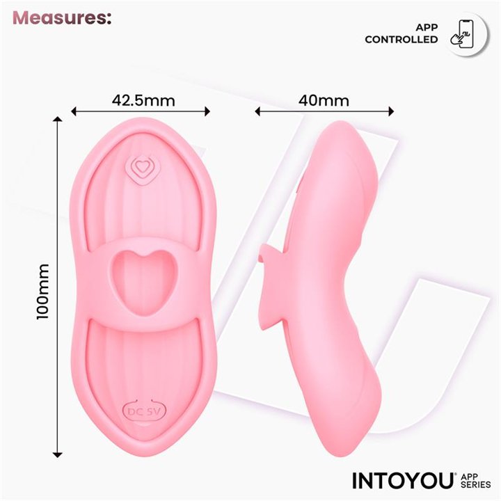 Laia Heated Finger Vibrator and App Pink - IN-130 - Teknashop Ltd