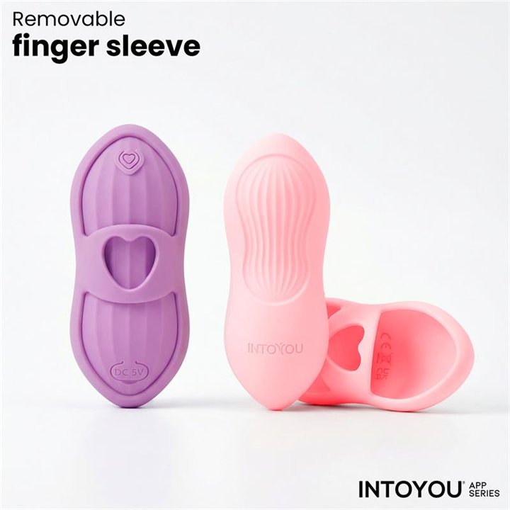 Laia Heated Finger Vibrator and App Pink - IN-130 - Teknashop Ltd