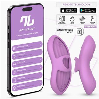Laia Heated Finger Vibrator with App Lavender - IN-129 - Teknashop Ltd