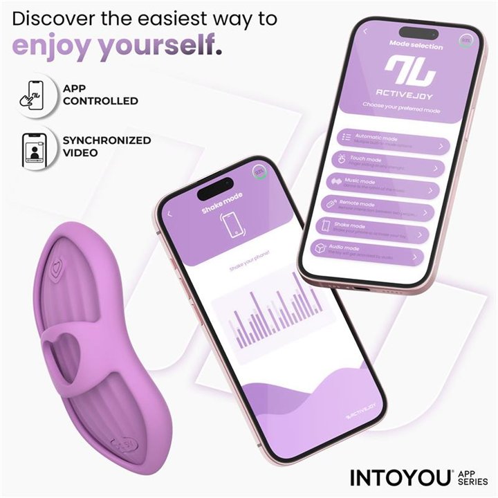 Laia Heated Finger Vibrator with App Lavender - IN-129 - Teknashop Ltd