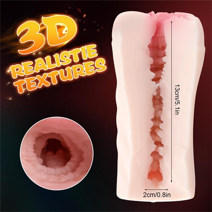Penny Masturbator with Vibration - SQ-MA60158V - Teknashop Ltd