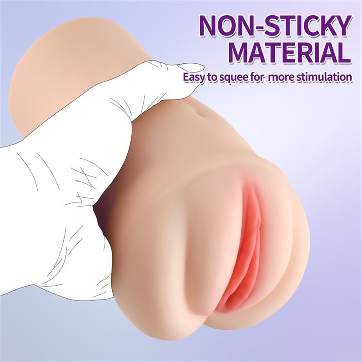 Brenna Masturbator with Vibration - SQ-MA60157V - Teknashop Ltd