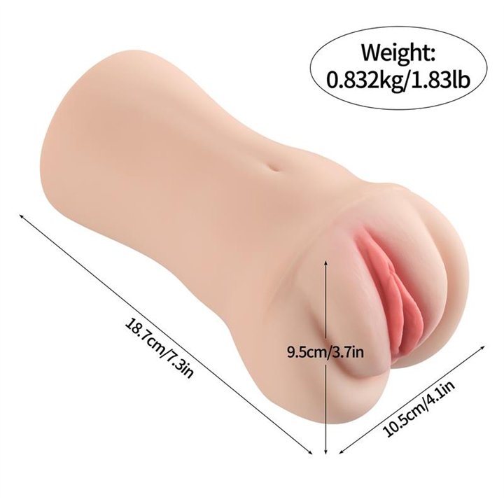 Brenna Masturbator with Vibration - SQ-MA60157V - Teknashop Ltd