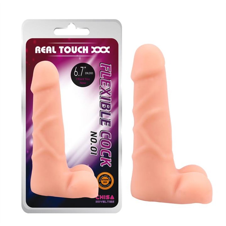 Dildo No.01 T-Skin 6.7 Flesh - CN-103053154 - Teknashop Ltd