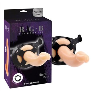 Dildo and Strap-On Slim G 19 cm Flesh - CN-102060873 - Teknashop Ltd
