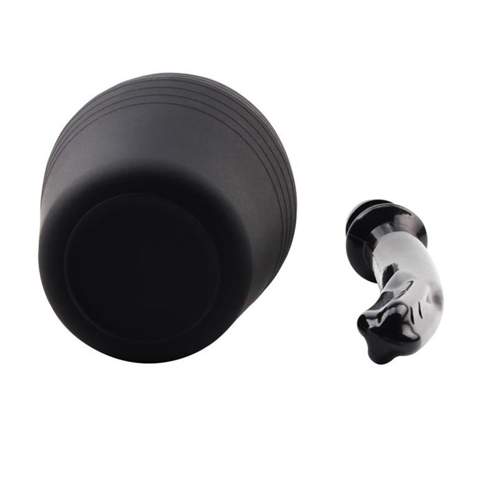 Anal Douche Booty Cleanse 25.5 cm Black - CN-101442367 - Teknashop Ltd