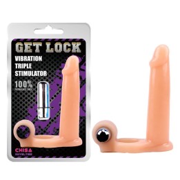 Penis Sleeve with Vibration 15.5 cm Flesh - CN-100337414 - Teknashop Ltd