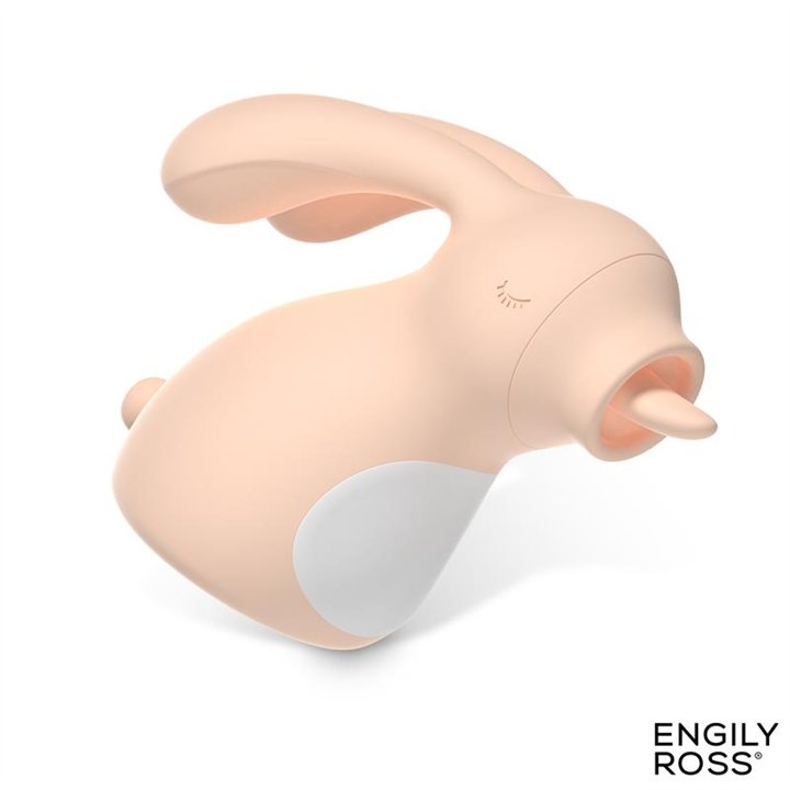 Carotty Massager with Vibration and Licking Tongue - ER00164 - Teknashop Ltd