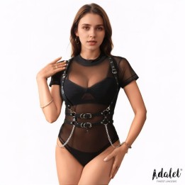 Brenda  Harness with Chain One size - A-038 - Teknashop Ltd