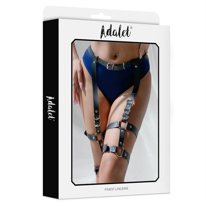 Katia Vegan Leather Garter One size - A036 - Teknashop Ltd