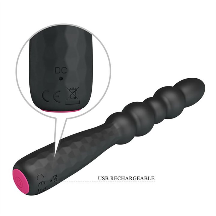 Flexible Anal Vibrator - BI-014758-1-MR - Teknashop Ltd