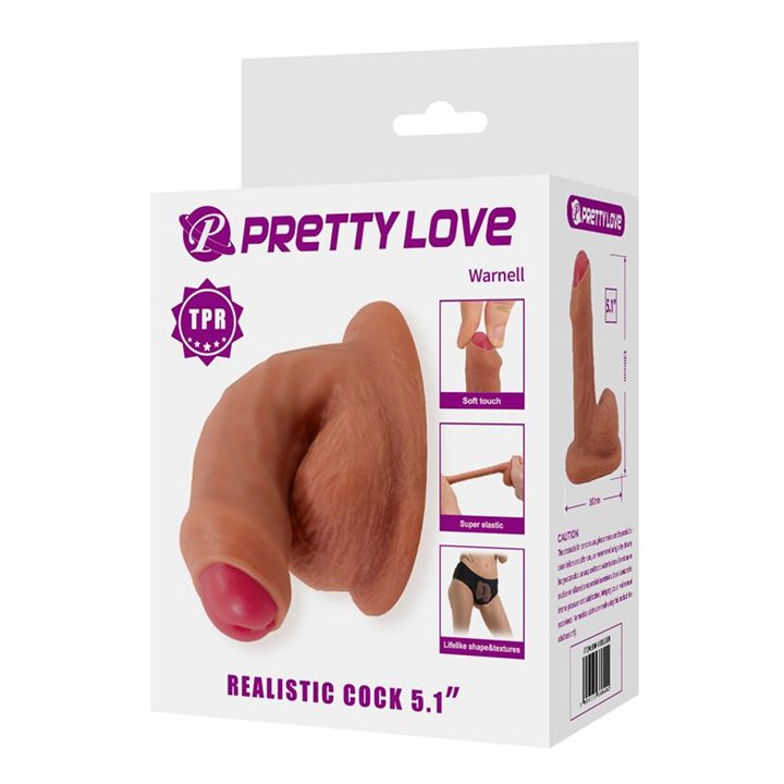 Warnell Realistic Dildo - BW-008136N - Teknashop Ltd